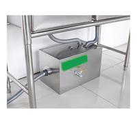 JLXJYS bac à Graisse Séparateur d'huile et d'eau - Intercepteur de Graisse de Cuisine en Acier Inoxydable for Restaurant, café, Maison, Lave-Vaisselle(80x40x40CM/31.5x15.7x15.7IN)