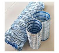 JLXJYS Lot de 3 tuyaux de Drainage perforés, drains français, tuyaux d'infiltration Souples extérieurs, Longueur Personnalisable, tuyaux de Drainage paysagers ondulés(Dia 9.8in/25cm,L 120ft/36.5m)