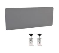 JLXJYS séparateur cloison Acoustique de Bureau Panneau Panneau de confidentialité sous Bureau, 24 po, 32 po, 47 po, 38 po, 40 po de Long, à Fixer par Pince, écran(Length 31 inch)