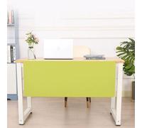 JLXJYS séparateur cloison Acoustique de Bureau Panneau Panneau de confidentialité Universel sous Bureau - Séparateur de Bureau Robuste et cloison(Green,L 124cm/48.8in)