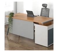 JLXJYS séparateur cloison Acoustique de Bureau Panneau Panneau de séparation de confidentialité sous Le Bureau - Tailles Personnalisables(Dark Gray Lxh,75x40cm/30x16in)