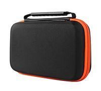 Jlyifan Trousse de transport en nylon pour diabétiques - Coque rigide pour bandelettes de test de glycémie, médicaments, glucomètre, pilules, stylos, câbles USB, seringues à insuline, aiguilles,
