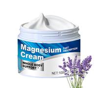 JLYOUNG Crème de magnésium - Lotion au magnésium - Formule hydratante et apaisante pour le sommeil des enfants, le soulagement des crampes dans les jambes et la relaxation musculaire - Soulage les