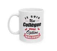 Jm-Déco Mug collègues homme ou femme selon le modèle - Idée cadeau - Tasse en céramique - Humour Sympa Fun (Modèle4)