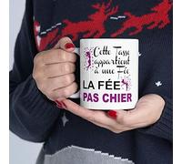 Jm-Déco Mug La Fée Pas C - Idée Cadeau - Tasse en céramique Taille 11oz