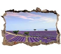 Jm-Déco Stickers 3D Trompe l'oeil Lavande réf 23740 Dimensions 30x20cm