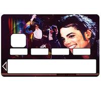 Jm-Déco Stickers Autocollants Skin Carte de Crédit CB Michael Jackson ref 012