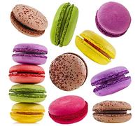 Jm-Déco Stickers boites aux Lettres Macarons 30x30cm