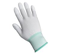 JM-FUHAND Gants thermique coiffure.Gants professionnels anti-chaleur pour coiffer les cheveux avec lisseurs, frizzers et frizzers. (blanche)
