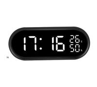 JM JE-5110B Réveil Numérique Température Humidité Snooze USB