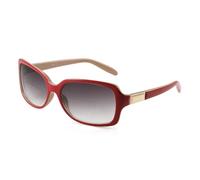 JM Lunettes de Lecture Classiques Lunettes de Soleil Dégradées élégantes Carrées Lecteurs pour Femmes +2.25 Rouge