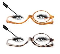JM Lunettes Maquillage Flip Cosmetic Lunette Loupe Flip Down pour Femmes