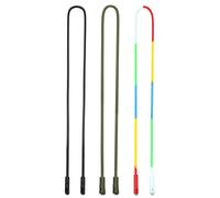 JM Set de 3 Pièces élastique Silicone Lunettes Sangle Clip étanche Clip de Lunettes pour Les Hommes et les Femmes et les Enfants, noir, coloré et vert