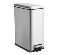 JM ·YIPENG poubelle de cuisine 30l, poubelle avec couvercle souple, poubelle à pédale mince avec seau intérieur amovible pour la maison, salle de bains, cuisine, chambre à coucher et Bureau