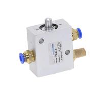 JM322 Vanne mécanique pneumatique à bouton-poussoir, 2 positions, 3 voies, filetage femelle 1/4 pouce 12 mm, 1 pièce(4MM)