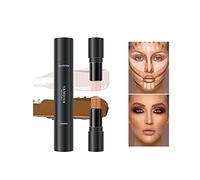 JMason Bâton Contour 2 en 1, Bâton Surligneur, Stylo Correcteur Contour Double Tête, Stylo Maquillage Imperméable, Maquillage Correctif Enlumineurs