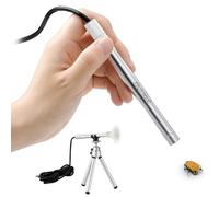 JMbpkduHs Caméra Microscope Numérique USB,Microscope Numérique Portable 11mm 500x,Borescope Endoscope Otoscope avec LED