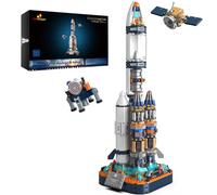 JMBricklayer Ensemble de Construction de Fusée Spatiale pour Garçons 14+ Ans et Adultes 70110, Vaisseau Spatial, Navette, Fusée à Collectionner, Cadeaux pour Adultes et Enfants