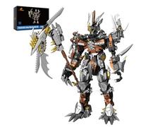 JMBricklayer Ensemble de construction robot Mecha 70149, kits de modèle Hero Mech pour adultes, figurines d'action flexibles, décoration d'affichage, cadeaux idéaux, hommes, jouet robot de combat