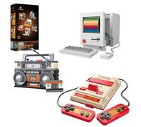 JMBricklayer Ensemble de Construction Vintage 20132 pour Adultes, Console de Jeu rétro, Radio, modèle à Collectionner, Cadeaux nostalgiques des années 80 pour Les Amateurs et Les Joueurs rétro,