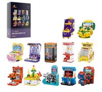 JMBricklayer Friend 20134 Ensemble de Construction de Console de Jeu 12 en 1 - Mini Console de Jeu à Collectionner - Cadeau d'anniversaire pour Adolescents de 14 Ans et Plus