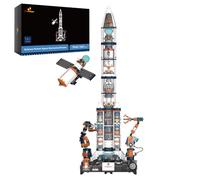 JMBricklayer Kit de construction de fusée spatiale avec éclairage spécial 70142, navette spatiale, jouet de fusée pour garçons et plus de 8 ans, kit d'exploration, cadeau pour enfants, adultes, fans