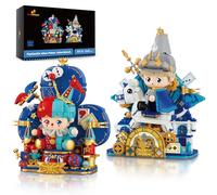 JMBricklayer Poker Kingdom Kit de construction pour adultes, garçons et filles, figurines de poker mignonnes pour décoration de chambre, cadeaux de Noël et d'anniversaire pour enfants à partir de 8