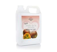 JMBT Sirop de Litchi, Fraise, de Grenade, de Péche et de Passion 2,5kg/Bidon - Livraison Gratuite France (1 bidon, Passion)