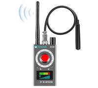 JMDHKK K18+ Détecteur Caméra Espionne, Micro Espion, Champ Magnétique, Écouteurs Espions - Outil de Protection Vie Privée pour Maison, Bureau, Hôtel, Voyages (Gris)