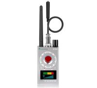 JMDHKK K18+ Hidden Camera Detector, Spy Camera Finder, Bug Detector, Magnetic Field Detector, Listening Device Detector - Privacy Protection Tool for Home, Office, Hotel, and Travel Security(Silver)