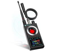 JMDHKK K19 Détecteur Caméra Espionne, Micro Espion, Appareil Multifonction avec Détection Magnétique, Signal sans Fil, IR, Lampe pour Voyage, Bureau, Hôtel, Voiture（Noir）