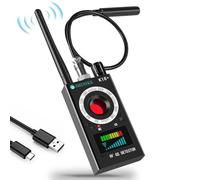 JMDHKK Protecteur de Vie privée Multifonction - Détecteur de caméras cachées, Détecteur de Traceurs GPS magnétiques et Scanner d’appareils d’écoute pour hôtels, Voitures et Bureaux（Noir）