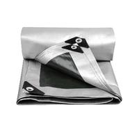 JMDNTQ Bâche de Protection en Polyéthylène 2x3.5m, Bâche Imperméable Ultra Lourde et Résistante, Revêtue des Deux côtés avec Oeillets en Couverture Étanche, pour Jardin, Piscine