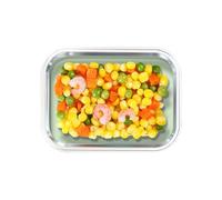 JMDNTQ Conteneurs de Nourriture Étanches, Contenant Alimentaire Réutilisable, Boîte Alimentaire Hermétique en Verr, Récipients de Rangement pour Les Voyages, pour Micro-Ondes