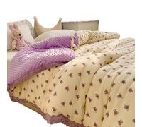 JMDNTQ Couette Toutes Saisons, Édredon Léger Et Respirant, Couverture Chaude pour Lit avec Garnissage Moelleux, Tissu Doux, Housse De Couette Confortable pour Chambre Maison