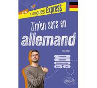 J'm'en sors en allemand B1-B2 - Marie Sipos - Ellipses - broché - Méthode de langue