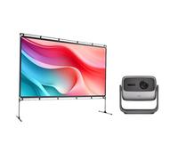 JMGO N1S Ultimate Videoprojecteur 4K Triple Laser + Écran de projecteur 100 Pouces