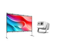 JMGO N3 SE 1080P Mini Videoprojecteur + Écran de projecteur 100 Pouces | N3 SE+Écran