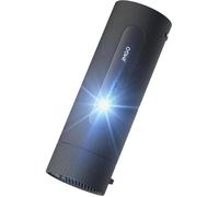 JMGO PicoFlix Mini Portable Outdoor Projector with Google TV, Netflix, 1080P, 420 ISO Lumens, 4.5 Hours Battery, 200 Inch Home Cinem