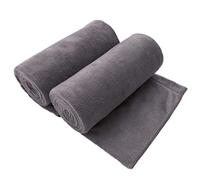 JML Lot de 2 Serviettes de Bain en Microfibre (76,2 x 152,4 cm), surdimensionnées, Douces, Super absorbantes et à séchage Rapide, ne se décolorent Pas, Utilisation Polyvalente pour Le Sport, Les