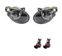 JMOLXURI Avant Feu Antibrouillard Pour VW Pour Passat B6 2006-2011 Antibrouillard LED Phares Avant Ensemble Halogène Couvercle Accessoires Conduite Feux Anti Brouillard(LED fog)