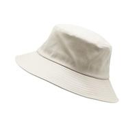 JMORCO Bob Homme Chapeau de Soleil Grande tête for Hommes et Femmes, Chapeau de pêcheur Vierge, Casquette en Pur Coton, Chapeaux Seau Grande Taille 54-57cm 57-60cm 60-63cm(Creamy White,54-57cm)