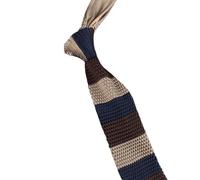 JMORCO Cravate Homme Cravates en Tricot Cravate décontractée for garçons et Filles, Cravate rayée tricotée, Cravate de Mariage for marié, vêtements de Cou for Hommes(Deep Green)