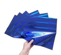 JMORCO Foil A4 50 Feuilles de Papier Kraft for plastifieuse à Chaud en Aluminium anodisé doré, Facile à Utiliser, Peut être utilisé sur du Papier minc(Blue Pillar)