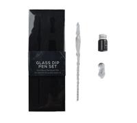 JMORCO Plume Calligraphie Ensemble de stylos à tremper en verre avec support et encre for étudiants