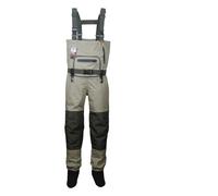 JMORCO Waders Cuissardes de pêche durables et Confortables, Bas Respirants, Kits de Cuissardes de Poitrine for Hommes et Femmes(OliveGreen XL)