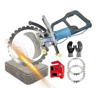 JMOUZHG 8800 W Scie à béton | avec 2 Lames diamantées pour Granit/béton/marbre | La scie électrique à Anneau ajuste automatiquement la Lame (Bladediameter23.62in)
