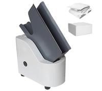 JMOUZHG Agitateur de Papier Automatique, Machine de tri de Papier de Bureau Efficace avec Cadre réglable, pour Usage au Bureau, en Banque et avec photocopieuse (Single Blow)