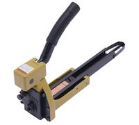 JMOUZHG Agrafeuse Industrielle pour Fermer Les boîtes et cartons, agrafeuse Manuelle pour Fermeture de cartons avec Profondeur et Tension de clouage réglables (18mm)