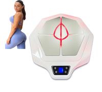 JMOUZHG Chaise de Plancher pelvien EMS pour la réparation Post-Partum, prévenir l'incontinence urinaire avec Un entraîneur électromagnétique (White)
